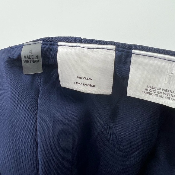 Anne Klein The Executive Collection Navy Blue Pencil Skirt Women's Size 4 NWT - Picture 14 of 16